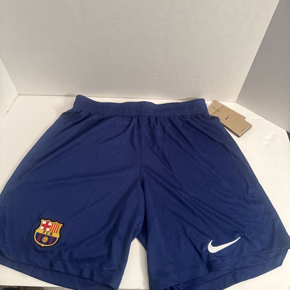 Nike FC Barcelona 2023/24 Stadium Home Dri-FIT Soccer Shorts DX2709-455 Men's L